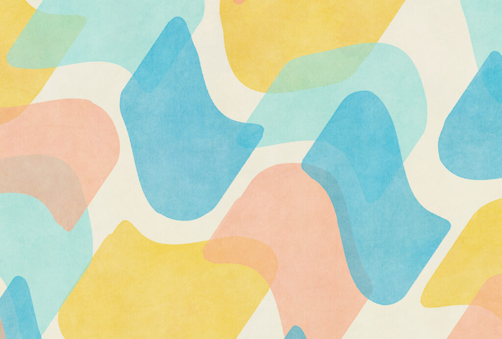 うねったマーカー線の背景